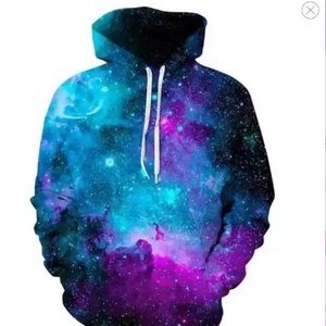 Galaxy style hoodies